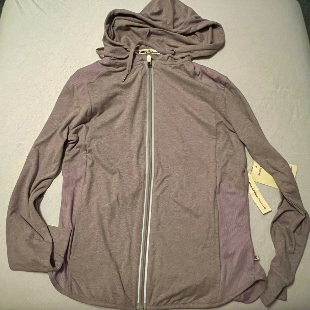 Max Studio Performance London Jacket, Clay Heather, XS, NWT